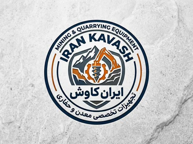 هویت بصری و طراحی لوگو شرکت ایران کاوش | نتانیک